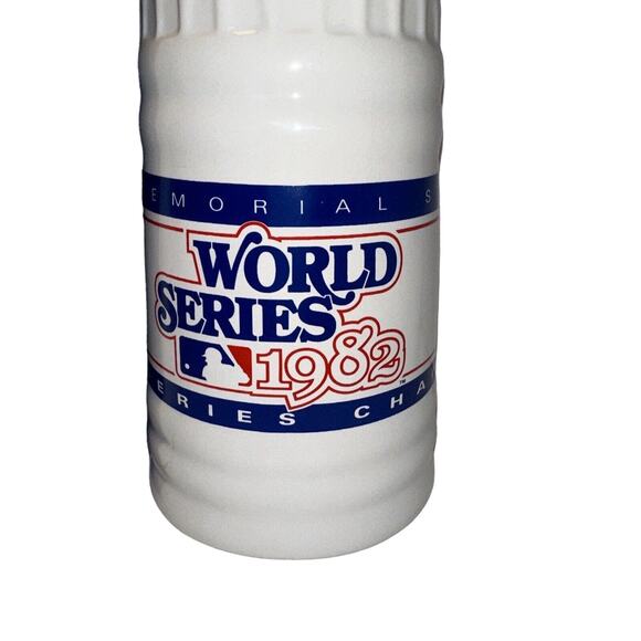 Budweiser Cardinals Beer‎ Stein 1982 World Series Champions Busch Stadium - Picture 2 of 9